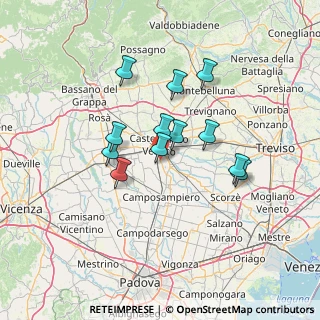 Mappa Strada Regionale, 31023 Resana TV (10.9975)