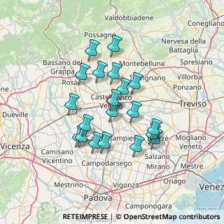 Mappa Strada Regionale, 31023 Resana TV (11.6535)