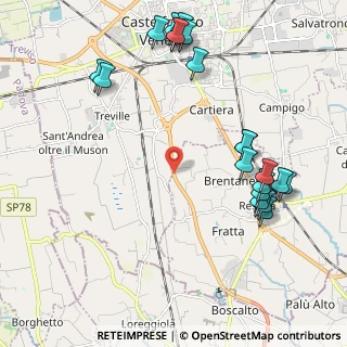 Mappa Strada Regionale, 31023 Resana TV (2.5)