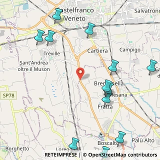 Mappa Strada Regionale, 31023 Resana TV (2.845)