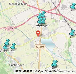 Mappa Via della Tecnica, 36030 Villaverla VI, Italia (2.845)