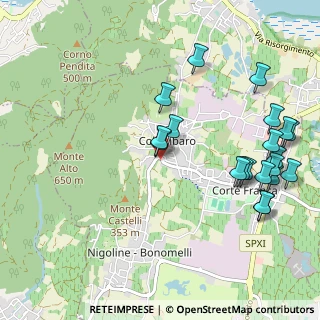 Mappa Via Sant'Afra, 25040 Corte Franca BS, Italia (1.195)