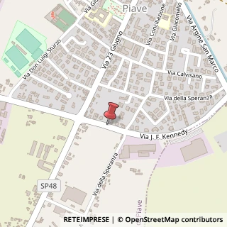 Mappa Via Kennedy, n.15, 30020 Fossalta di Piave, Venezia (Veneto)
