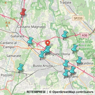 Mappa Via per Busto Arsizio, 21058 Castellanza VA, Italia (4.74615)