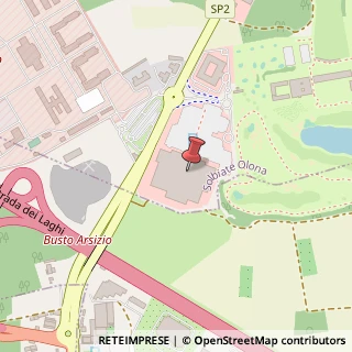 Mappa Via per Busto Arsizio, 11, 21058 Solbiate Olona, Varese (Lombardia)