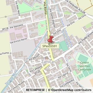 Mappa Via Roma, 15, 24050 Zanica, Bergamo (Lombardia)