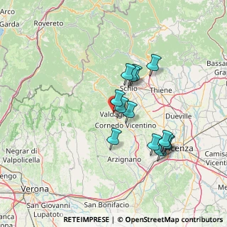 Mappa Via Dalmazia, 36078 Valdagno VI, Italia (12.02231)