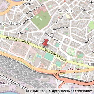 Mappa Via Vittorio Locchi, 1C, 34123 Trieste, Trieste (Friuli-Venezia Giulia)