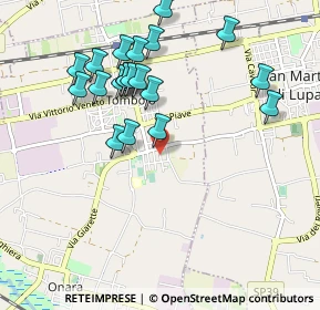 Mappa Via San Francesco, 35019 Tombolo PD, Italia (0.9745)