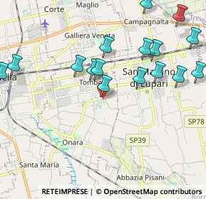 Mappa Via S. Francesco, 35019 Tombolo PD, Italia (2.60263)