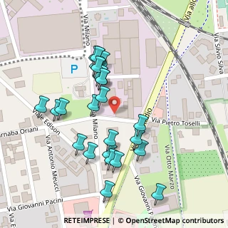 Mappa Via Milano angolo, 20831 Seregno MB, Italia (0.108)