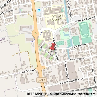 Mappa Via Ca’ Correr, 34, 35013 Cittadella, Padova (Veneto)