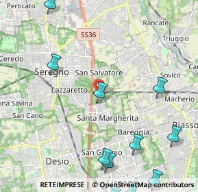 Mappa Via Fiume, 20833 Giussano MB, Italia (3.03909)