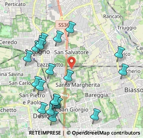 Mappa Via Fiume, 20833 Giussano MB, Italia (2.3105)