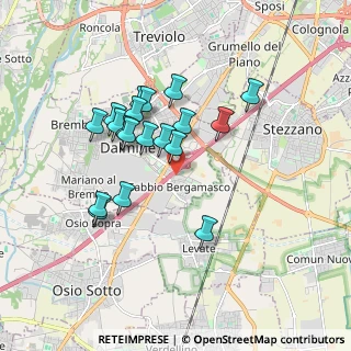Mappa Via Brigata di Dio, 24044 Dalmine BG, Italia (1.55895)