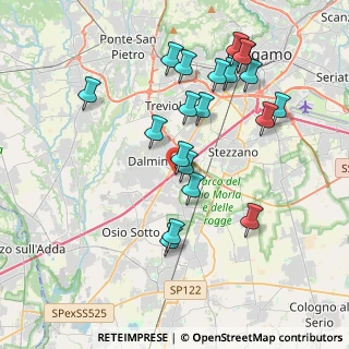 Mappa Via Brigata di Dio, 24044 Dalmine BG, Italia (3.9175)