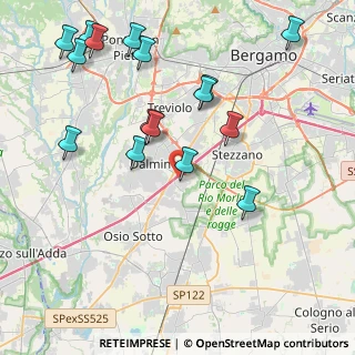 Mappa Via Brigata di Dio, 24044 Dalmine BG, Italia (4.67063)