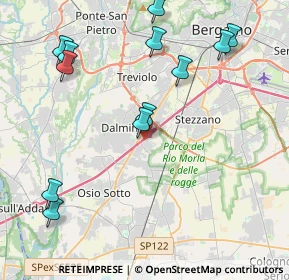 Mappa Via Brigata di Dio, 24044 Dalmine BG, Italia (4.755)