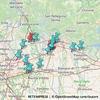 Mappa Via Brigata di Dio, 24044 Dalmine BG, Italia (13.26133)