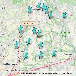 Mappa Via Antonio Maria Confalonieri, 20886 Aicurzio MB, Italia (4.57267)