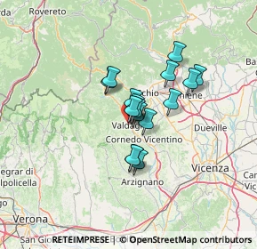 Mappa Via Pola, 36078 Valdagno VI, Italia (8.40813)
