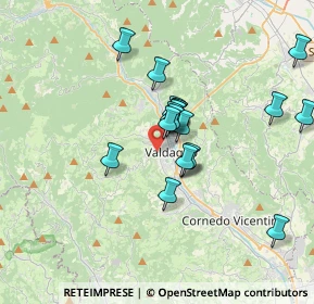 Mappa Via Pola, 36078 Valdagno VI, Italia (2.7975)