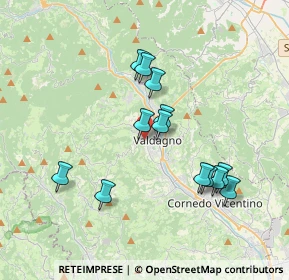 Mappa Via Pola, 36078 Valdagno VI, Italia (3.36154)