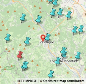Mappa Via Pola, 36078 Valdagno VI, Italia (5.266)