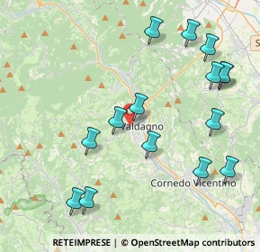 Mappa Via Pola, 36078 Valdagno VI, Italia (4.604)