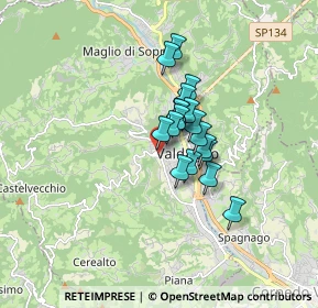 Mappa Via Pola, 36078 Valdagno VI, Italia (1.03389)