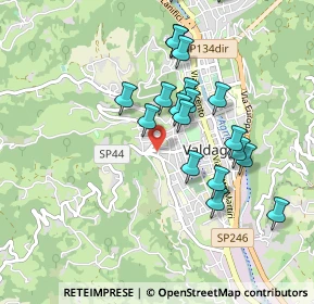 Mappa Via Pola, 36078 Valdagno VI, Italia (0.912)