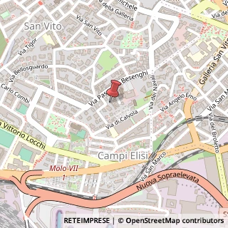 Mappa Via Samuele Romanin,  10, 34143 Trieste, Trieste (Friuli-Venezia Giulia)