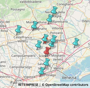 Mappa Via Morer, 31050 Morgano TV, Italia (12.6375)