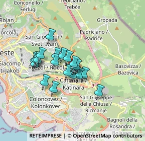 Mappa Via Carlo De Marchesetti, 34128 Trieste TS, Italia (1.226)
