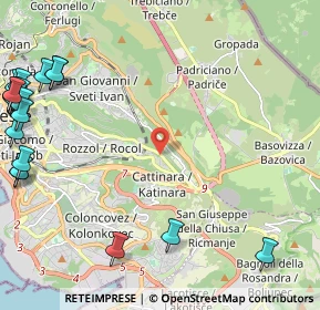 Mappa Via Carlo De Marchesetti, 34128 Trieste TS, Italia (3.498)