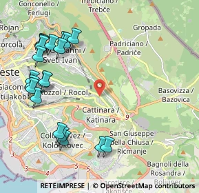 Mappa Via Carlo De Marchesetti, 34128 Trieste TS, Italia (2.517)