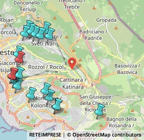 Mappa Via Carlo De Marchesetti, 34128 Trieste TS, Italia (2.7995)