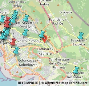 Mappa Via Carlo De Marchesetti, 34128 Trieste TS, Italia (3.163)