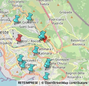 Mappa Via Carlo De Marchesetti, 34128 Trieste TS, Italia (2.23917)