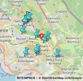 Mappa Via Carlo De Marchesetti, 34128 Trieste TS, Italia (1.70929)