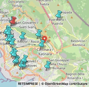 Mappa Via Carlo De Marchesetti, 34128 Trieste TS, Italia (2.7675)