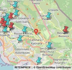 Mappa Via Carlo De Marchesetti, 34128 Trieste TS, Italia (3.049)