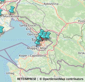 Mappa Via Carlo De Marchesetti, 34128 Trieste TS, Italia (24.80091)
