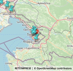 Mappa Via Carlo De Marchesetti, 34128 Trieste TS, Italia (29.05385)