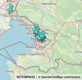 Mappa Via Carlo De Marchesetti, 34128 Trieste TS, Italia (17.88)