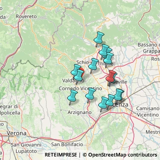 Mappa Via Mieghi, 36030 Monte di Malo VI, Italia (12.16067)