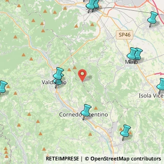 Mappa Via Mieghi, 36030 Monte di Malo VI, Italia (6.54538)