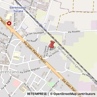 Mappa Via Siena, 6, 21040 Gerenzano, Varese (Lombardia)
