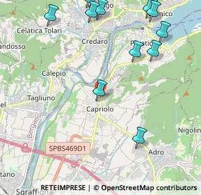 Mappa Via Paganini Nicolò, 25031 Capriolo BS, Italia (2.67273)