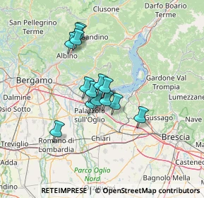 Mappa Via Paganini Nicolò, 25031 Capriolo BS, Italia (9.77214)